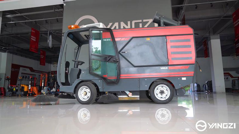 清掃車的清潔效率和人體工程學 清掃車的清潔效率和人體工程學