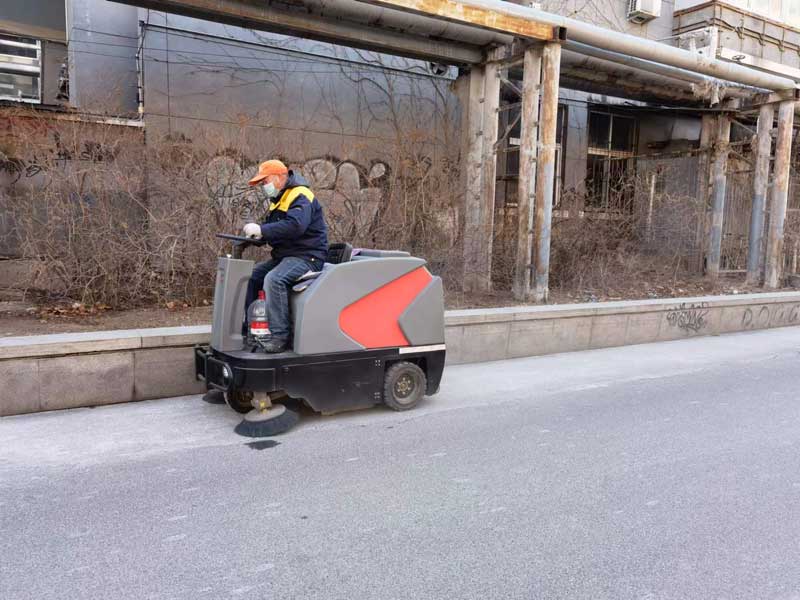 北京798藝術區使用揚子掃地機后，持續采購！