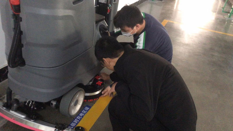 揚子X5雙刷免維護洗地機