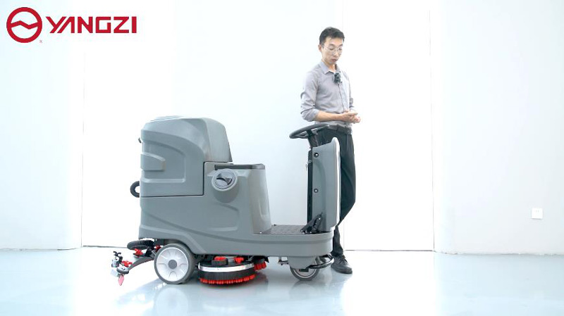 揚子洗地機清潔工廠車間和倉庫的地板