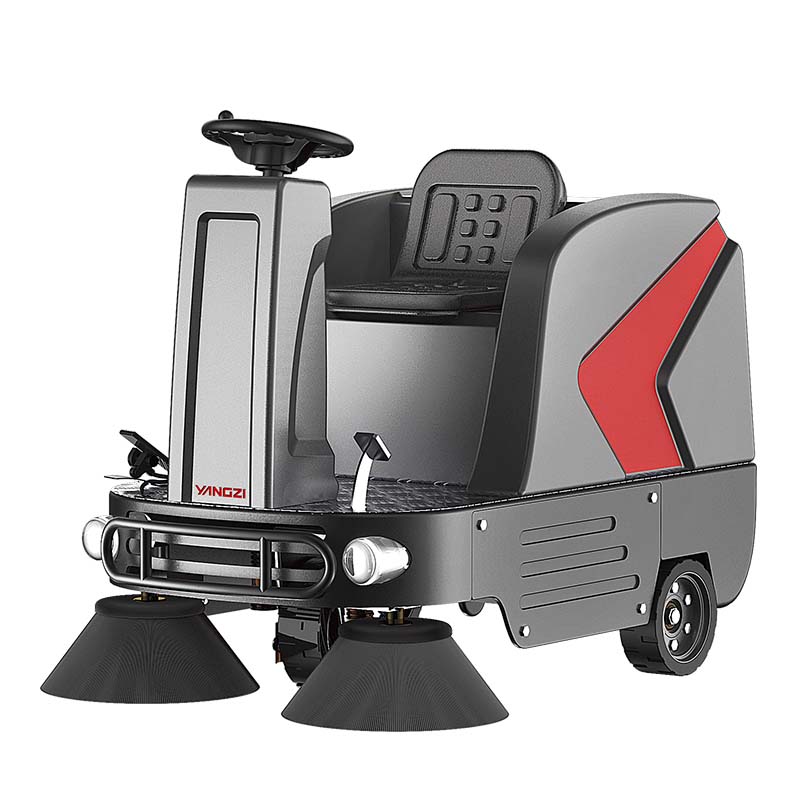 揚子S5廠區車庫小區掃地機